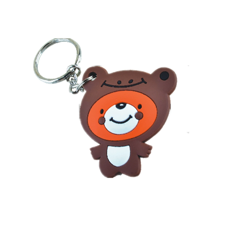 OEM 부드러운 실리콘 고무 키 체인 키 태그 rfid 동물 키 fob