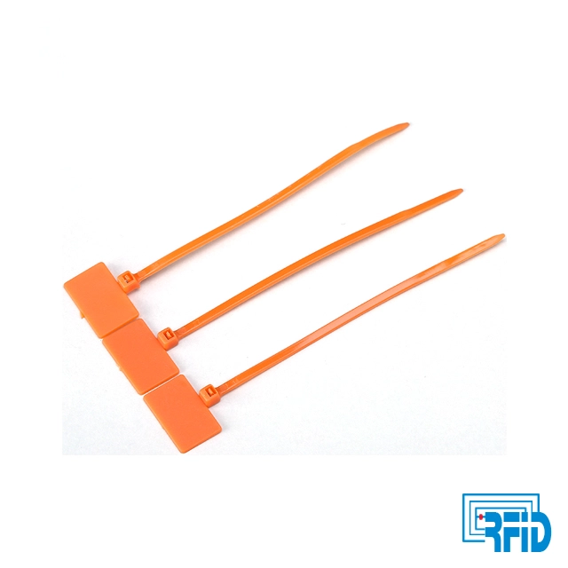 Plastic ABS Nylon Passive Self-Locking Nylon Cable Tie HF NFC Rfid Cable Tie Tag