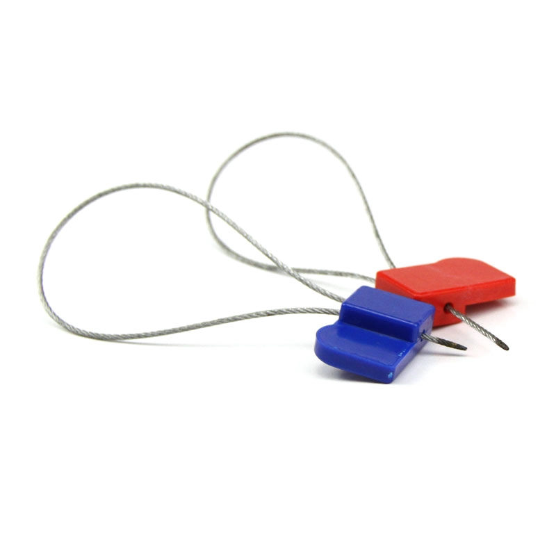 Security Steel ABS RFID UHF Passive Cable Tie Tag Rapstrap Cable Tie with Label Tag Straps for Cable Machines