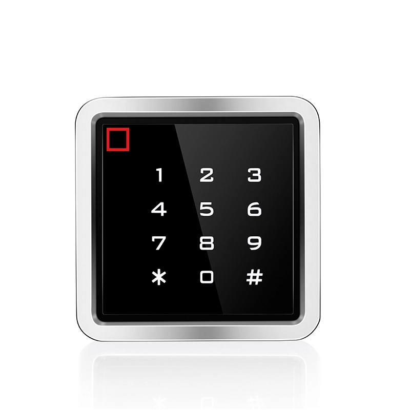 China Controle impermeável do acesso do RFID do IP65 com suporte do teclado ou cartão de MF DC12V para 24V fabricante