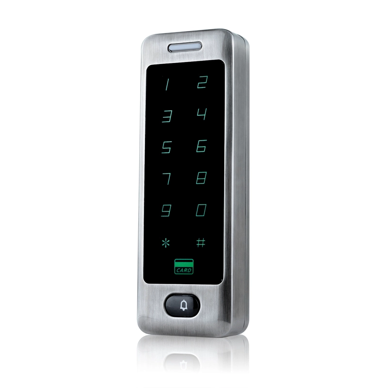 porcelana Sistemas de acceso de pantalla táctil autónomos Wiegand a prueba de agua Tarjeta RFID Teclado Sistema de control de acceso de puerta RFID de una puerta fabricante