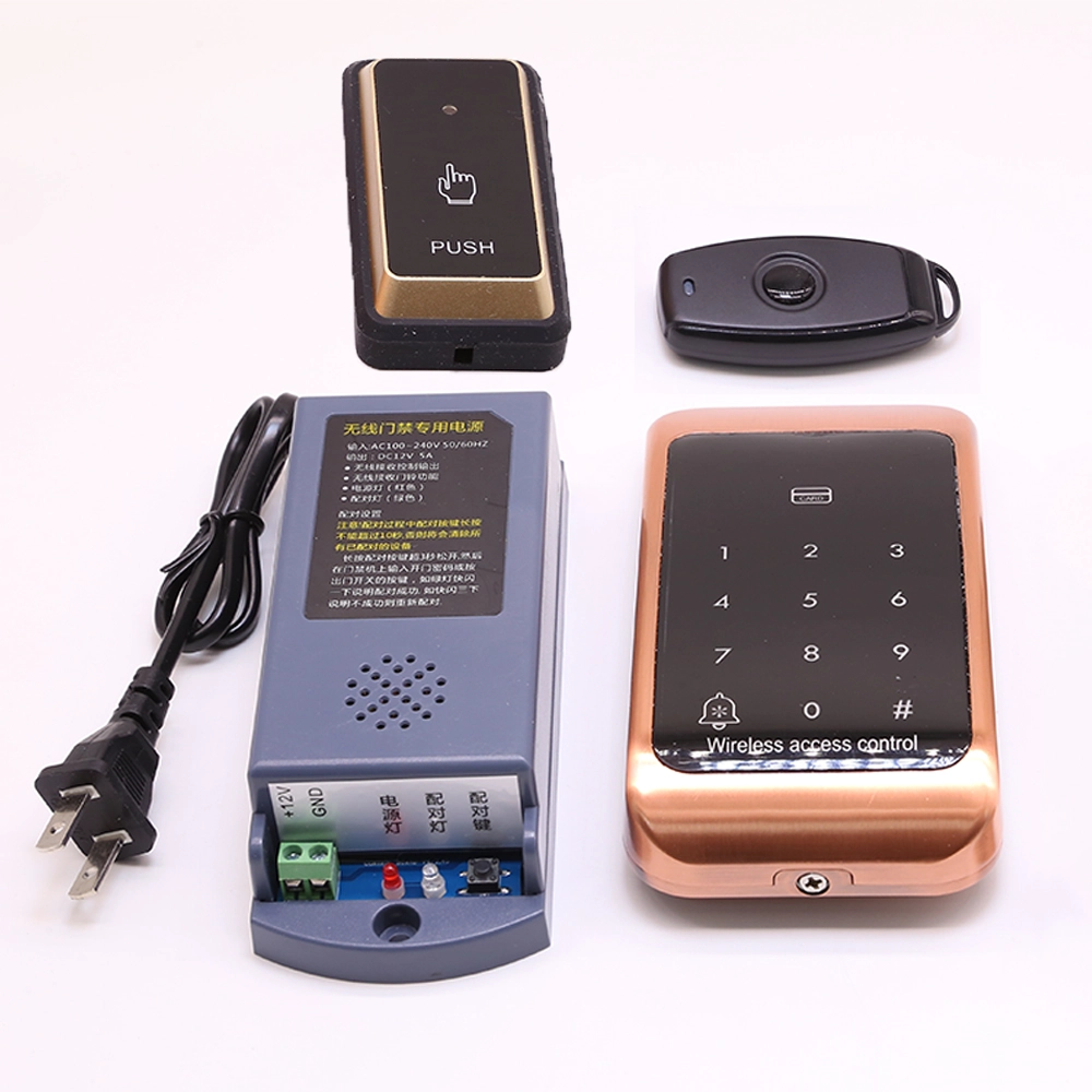 Wireless Touch Screen Metal Keypad Standalone Outdoor Waterproof RFID WIFI Access Control