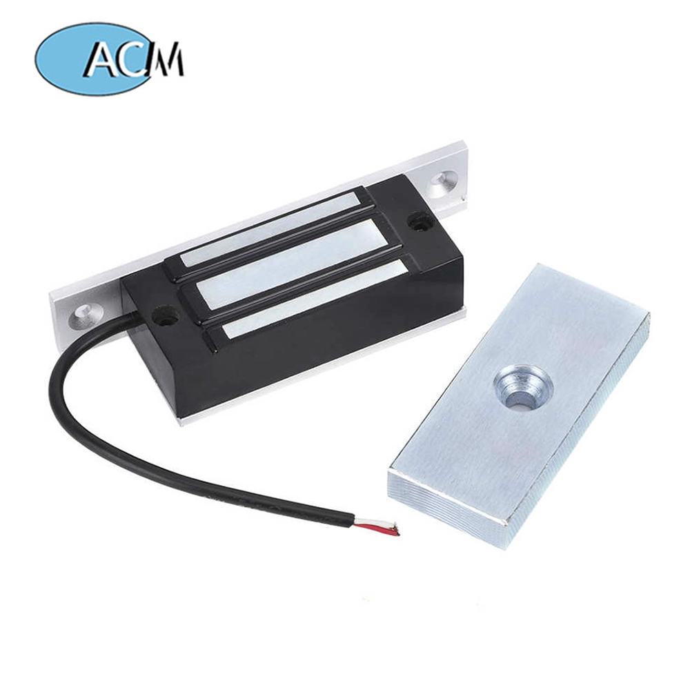Chine Y60B Surface Mounted 12V Magnetic Cabinet Lock 60kg 120lbs Holding Force Mini Electric Door Lock fabricant