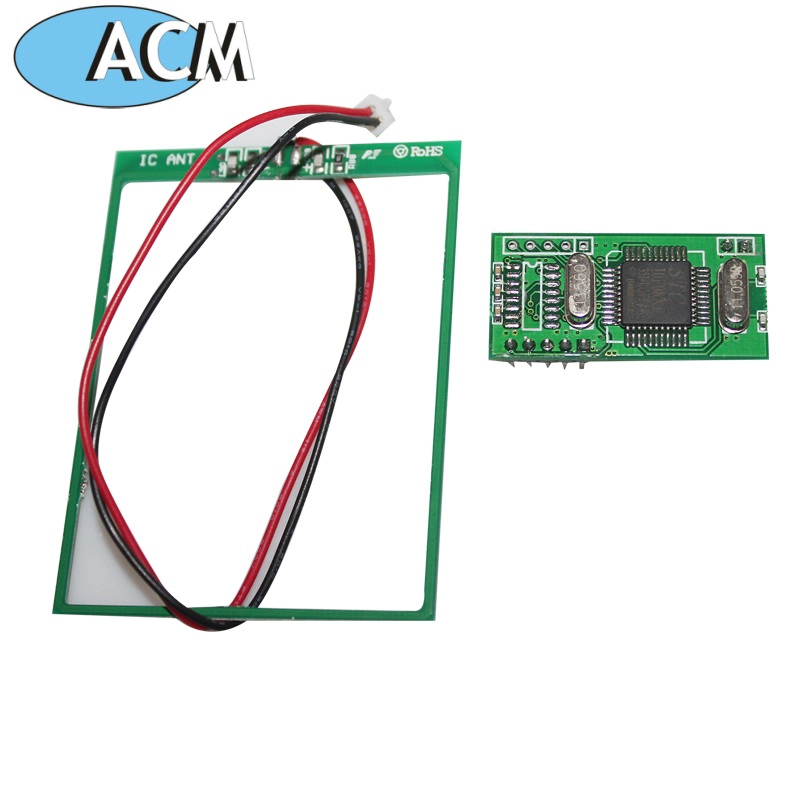 中国 出厂价Rfid 13.56mhz智能卡读卡器模块RS232 / TTL接口 制造商