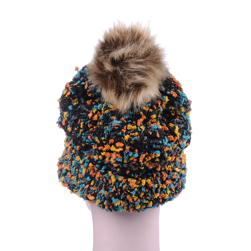 beanie hat with visor