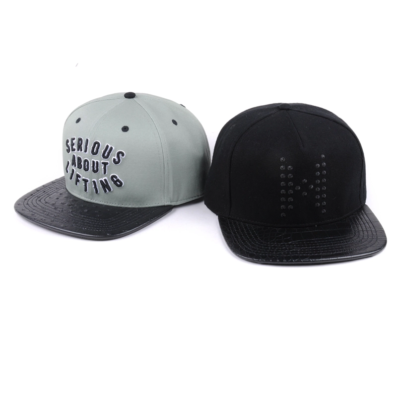 6 panels snapback caps china wholesale