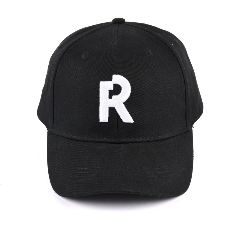 black 3d embroidery baseball caps custom