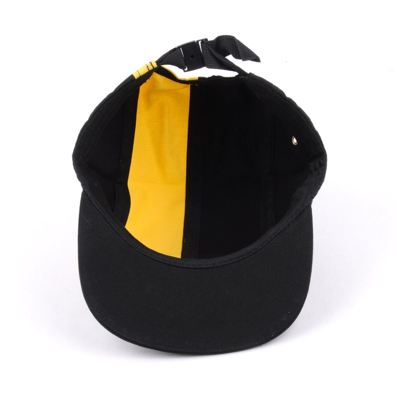 plain embroidery 5 panels cap, design logo 5 panels cap