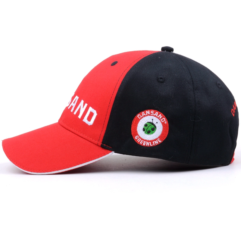 Plain embroidery cotton 6 panel custom baseball cap