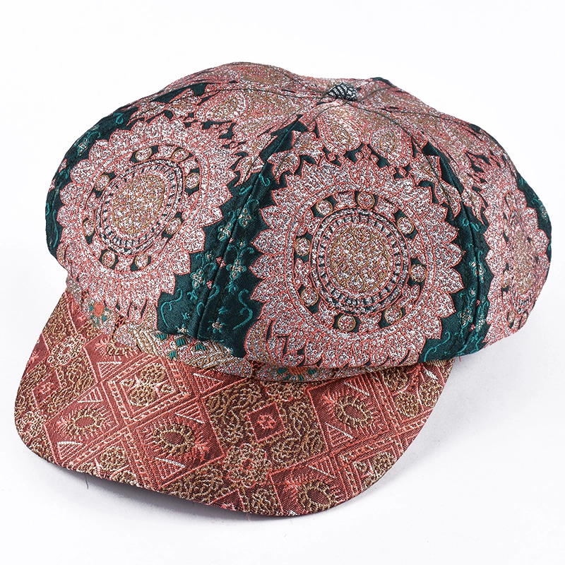 Newsboy Hat Denim Gatsby Cap Ivy Flat Driving Cotton Cabbie