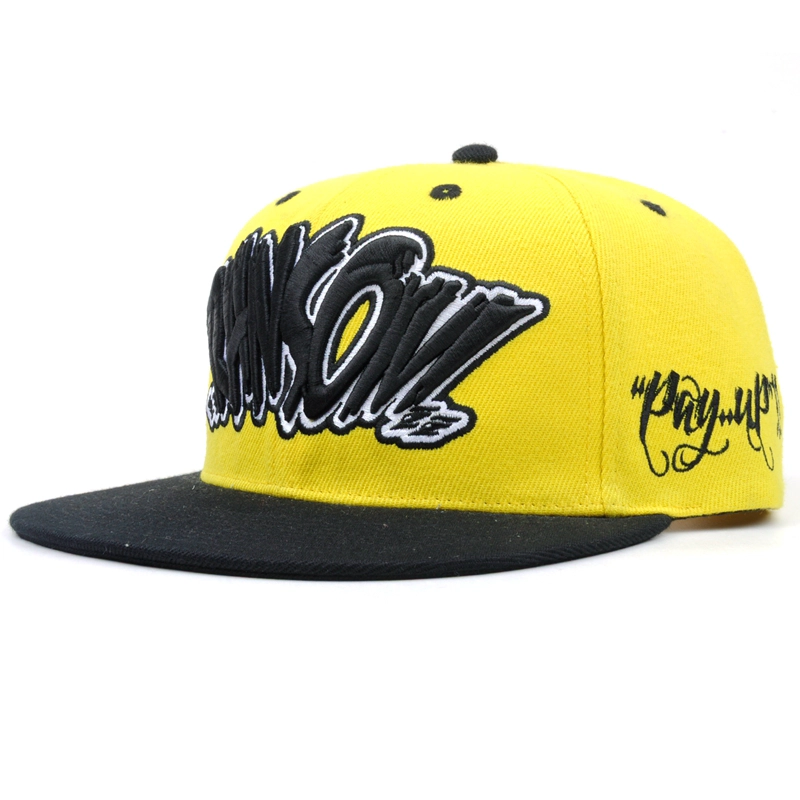 China Manufacturer 100% cotton casual gorras snapbacks for men