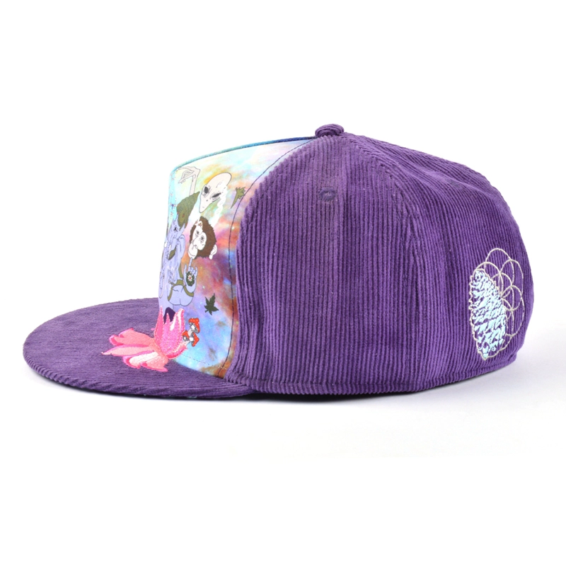 fitted snapback hats, cordury snapback cap, custom caps in china