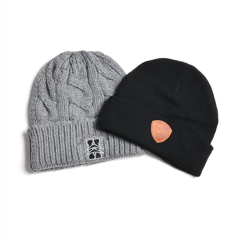 china custom winter hats wholesales, best price knitted winter hat, custom winter hats china