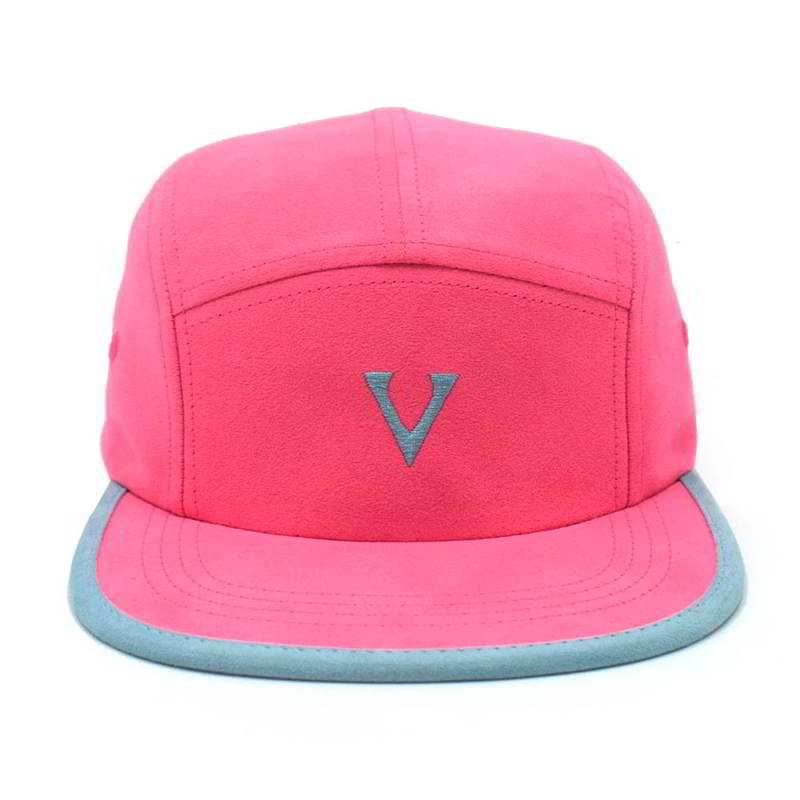 plain vfa embroidery logo 5 panels caps