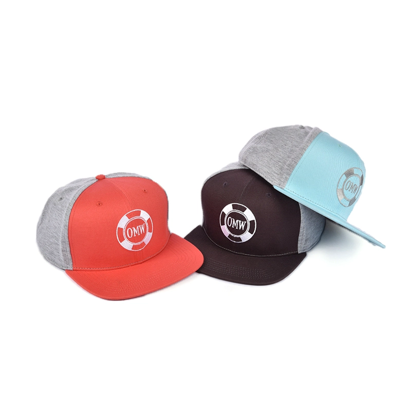 plain embroidery snapback caps
