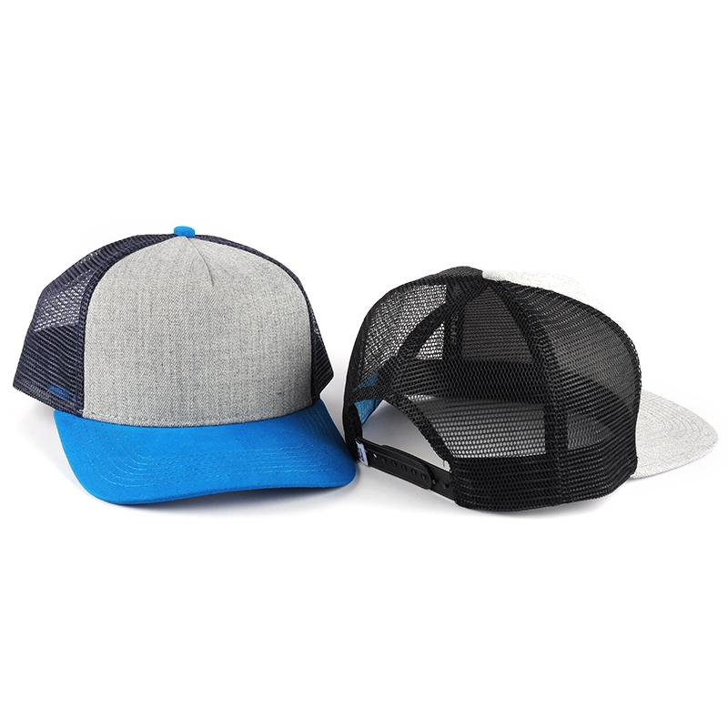 5 panels acrylic wool trucker cap, plain blank acrylic wool trucker cap, sport acrylic wool trucker cap custom