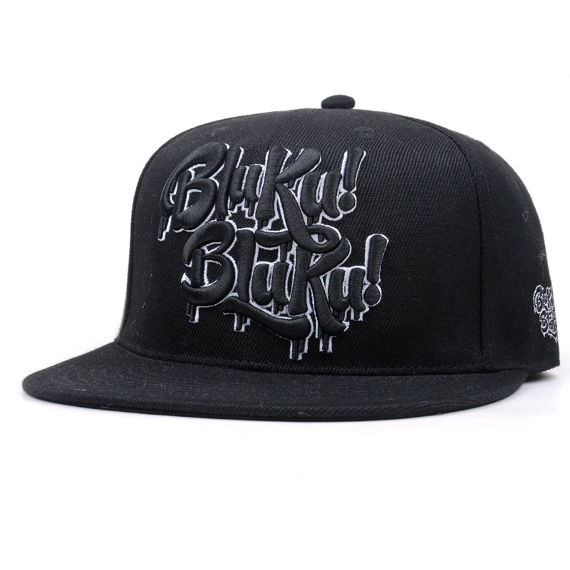 Embroidery Snapback Hat Sports Cap with Flat Bill