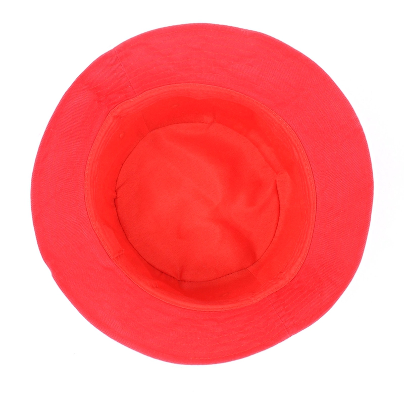 red baby bucket hat custom, cartoon embroidery baby bucket hats, high quality baby hat supplier china 