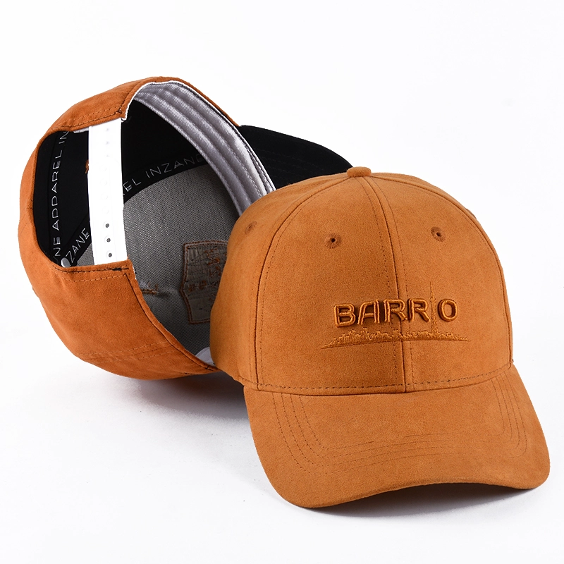 design logo 6 panels baseball caps