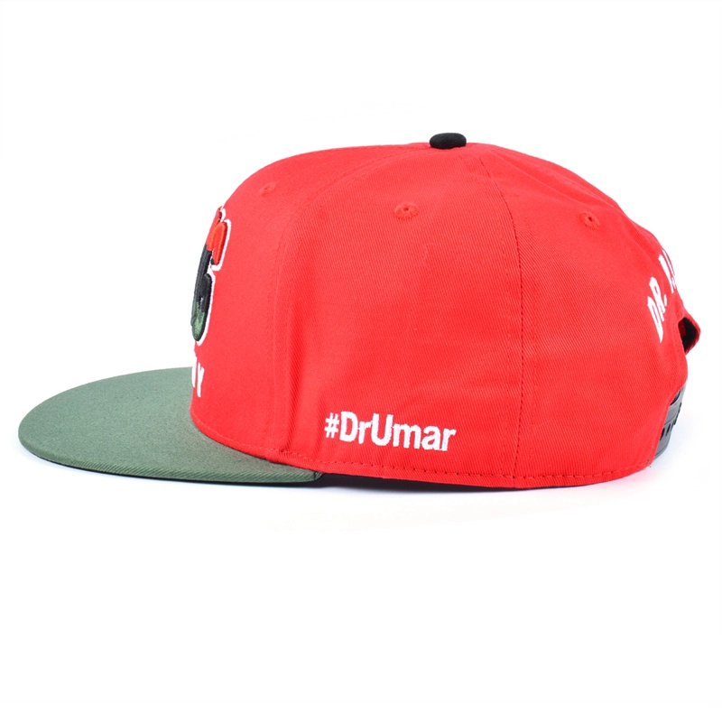 3d embroidery hats, custom flat brim caps, design your own snapback cap