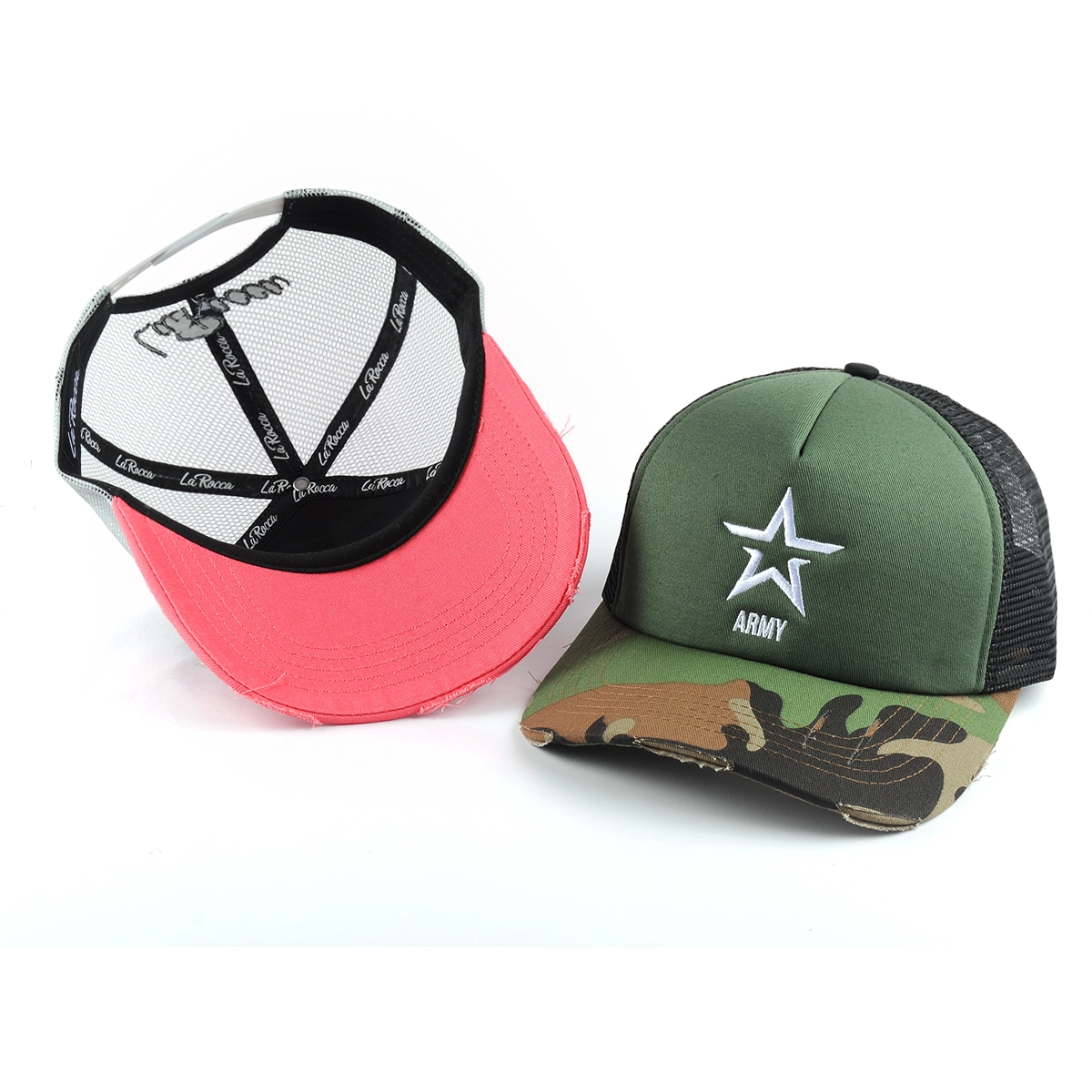 foam trucker caps custom, curved brim distressed trucker hats, embroidery caps trucker mesh hats
