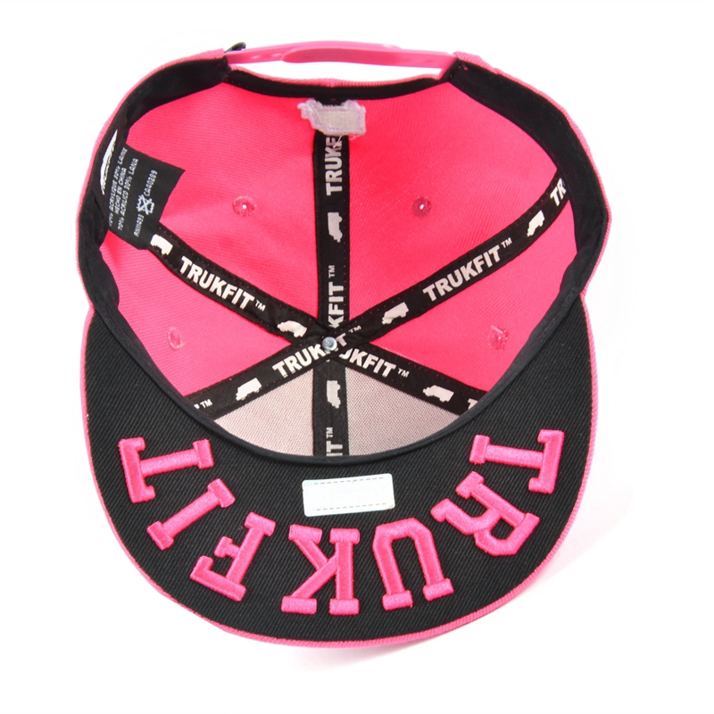 strap back hats custom, make your own flat brim hat, 3d embroidery cap manufacturer china