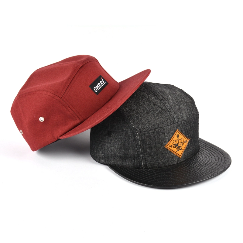china custom 5 panels cap wholesale
