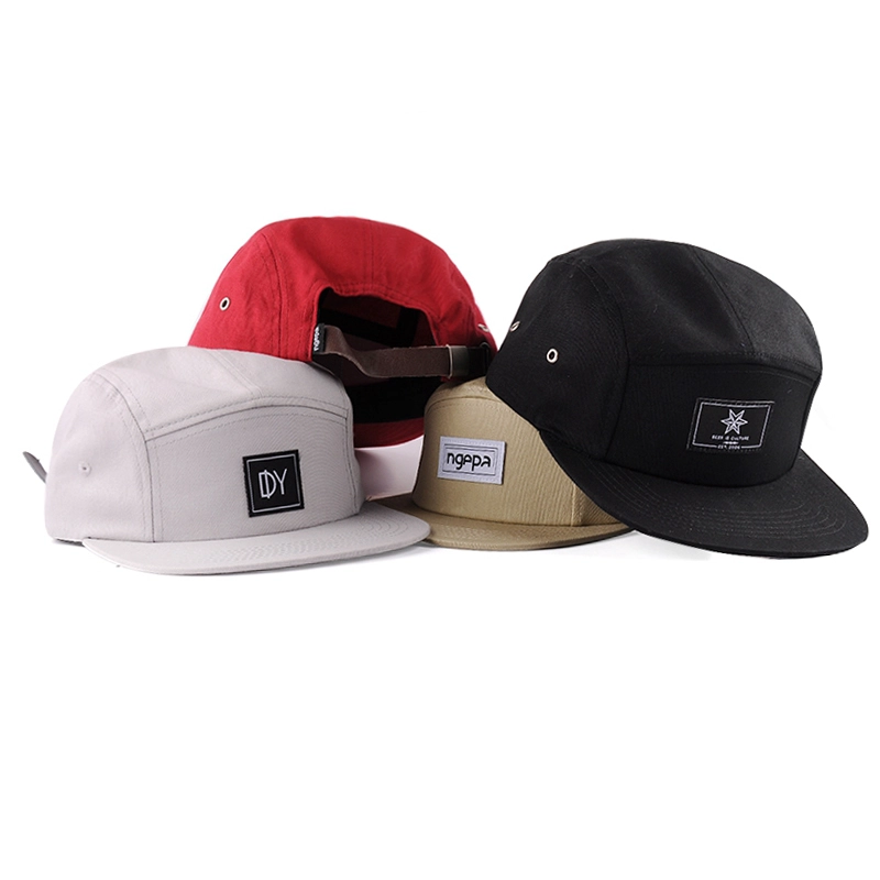 5 panel custom hat company, custom 5-panel camp cap