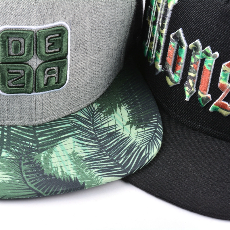 3d embroidery plain snapback caps custom, flat brim snapback caps design logo, factory wholesale hats china