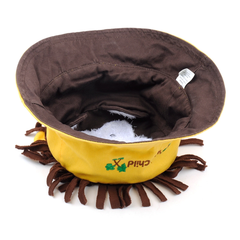 reversible baby embroidery bucket hats