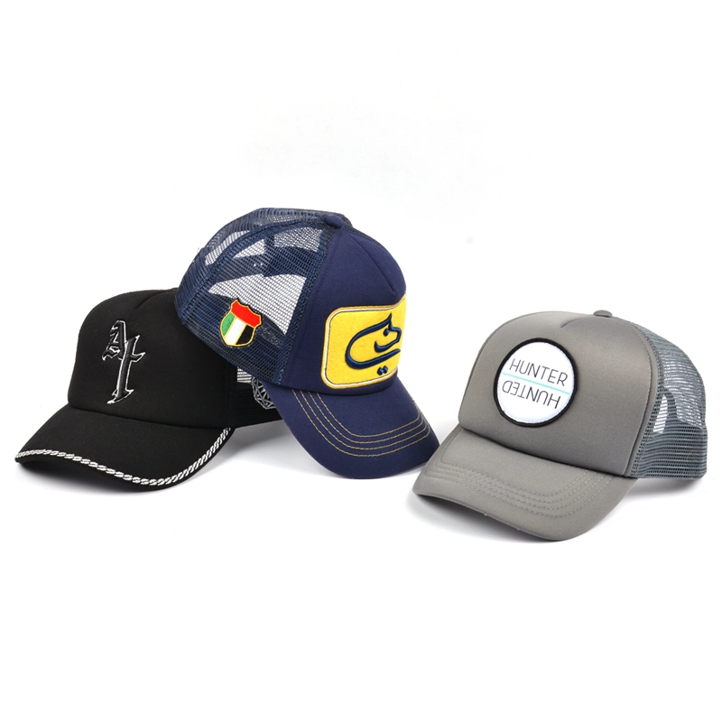trucker cap with patch logo