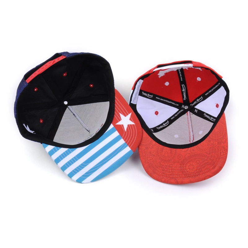 5 panels snapback caps wholesale, flat embroidery snapback caps