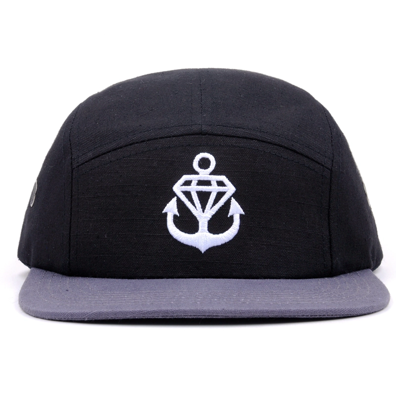 two tone 5 panels cap