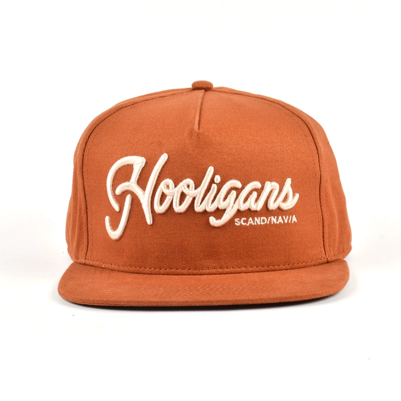 5 panels snapback caps custom