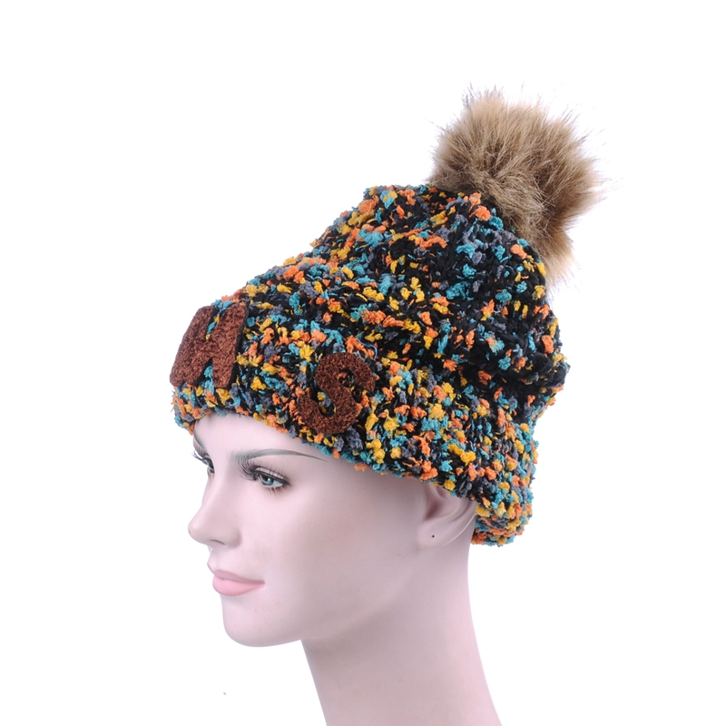 beanie hat with visor