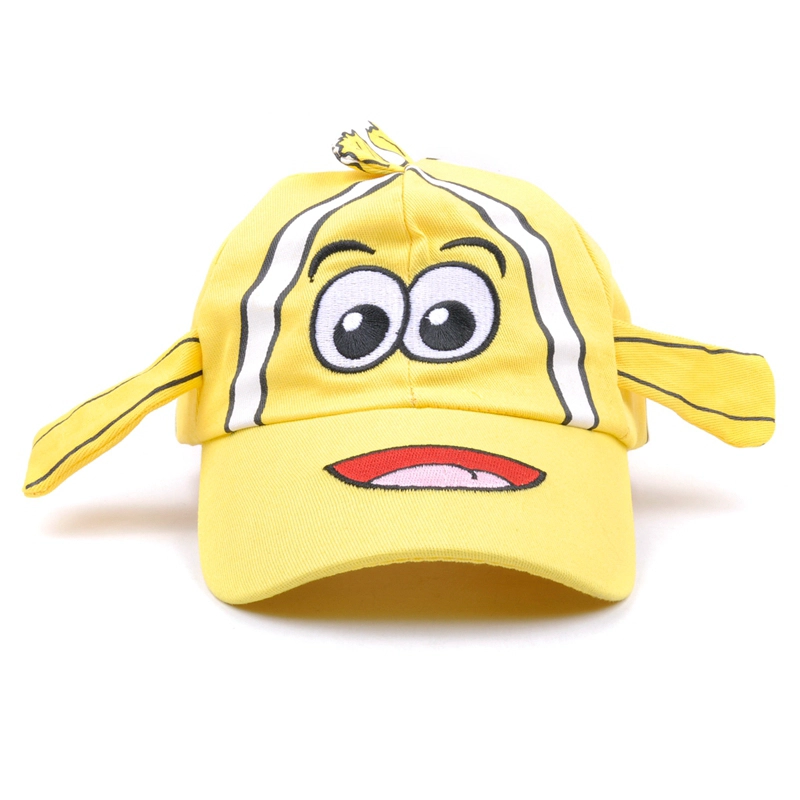 embroidery logo baby baseball cap, baby cartoon baseball cap, high quality baby hat supplier china