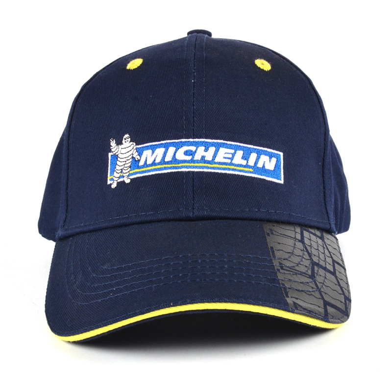 sandwich brim baseball caps, plain embroidery baseball caps, custom caps design logo