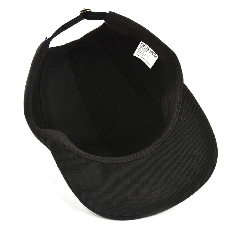 black 5 panels wholesale, plain embroidery 5 panels caps, custom 5 panels embroidery caps