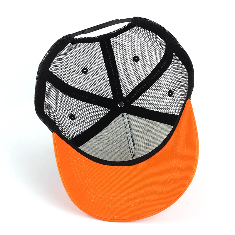 two color trucker caps mesh hats, 3d embroidery trucker caps, 5 panels trucker baseball caps