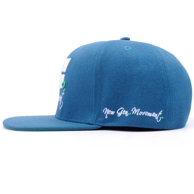 Custom Wholesale 6 Panel Embroidery Caps Snapback