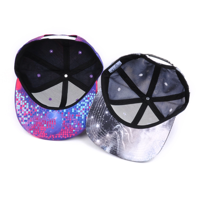 custom embroidery snapback hats, flat caps galaxy snapback hat