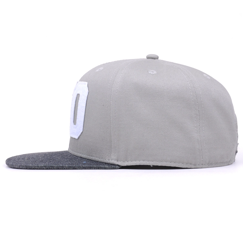 6-Panel Blank Wool Snapback