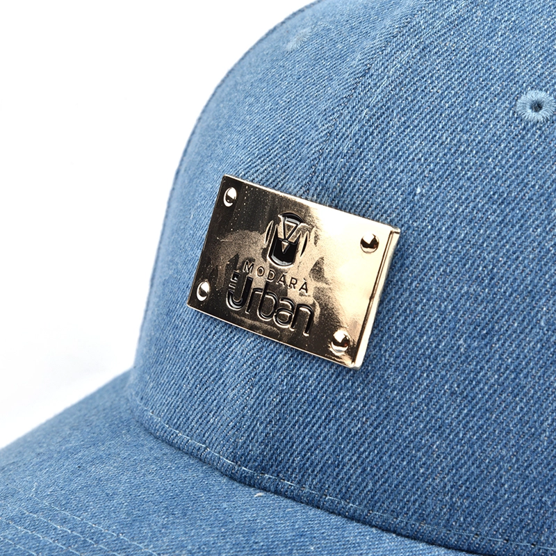 metal logo baseball caps, design logo custom sports baseball caps, adjustable cotton metal baseball caps