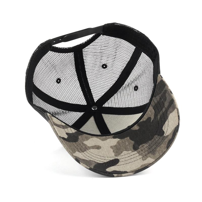 Cotton Camo Baseball Trucker Cap