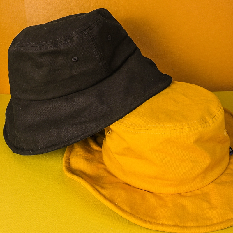 plain blank bucket hats