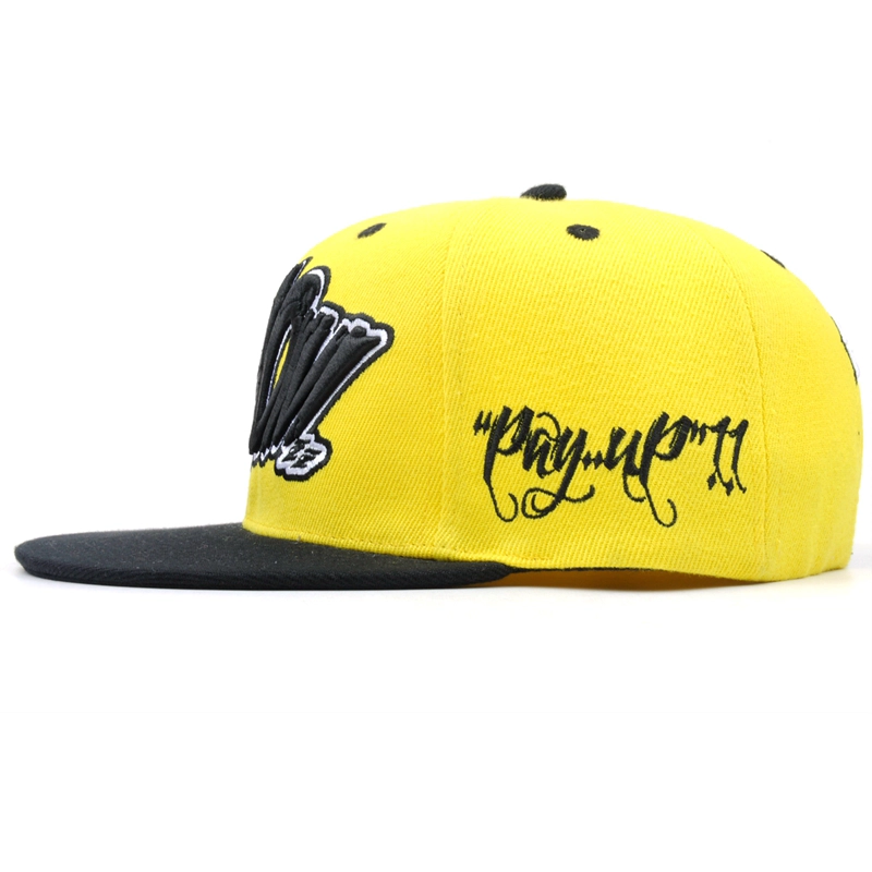 China Manufacturer 100% cotton casual gorras snapbacks for men