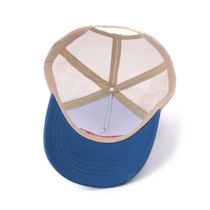sport trucker caps, 5 panels trucker caps