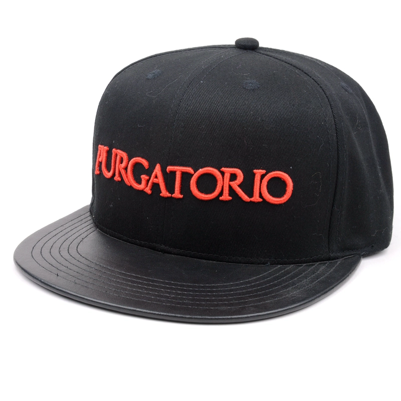 6-panel hat snapback hat design template