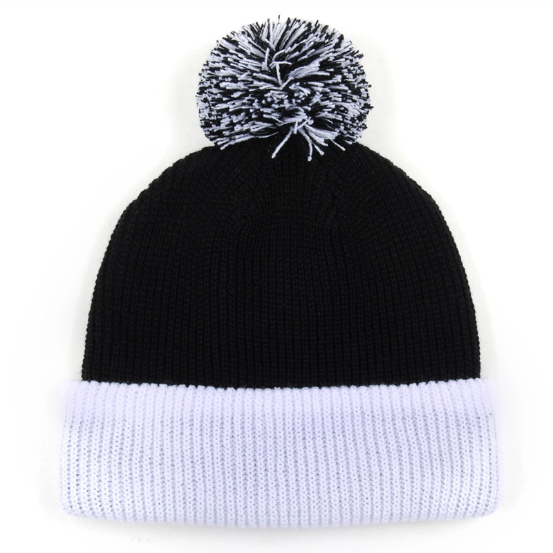 knitted beanie with top ball, best price knitted winter hat, custom winter hats with logo  