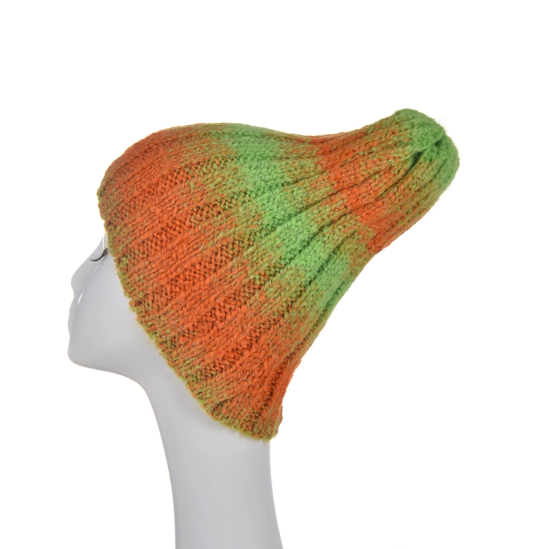 Multicolor winter beanies hats, plain blank knit caps, knit beanie pattern free